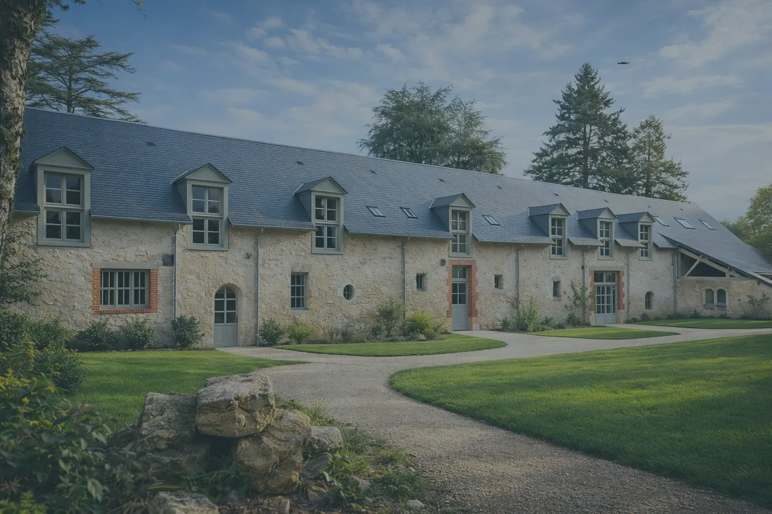Chantier de charpente et couverture de Joneau Entreprise