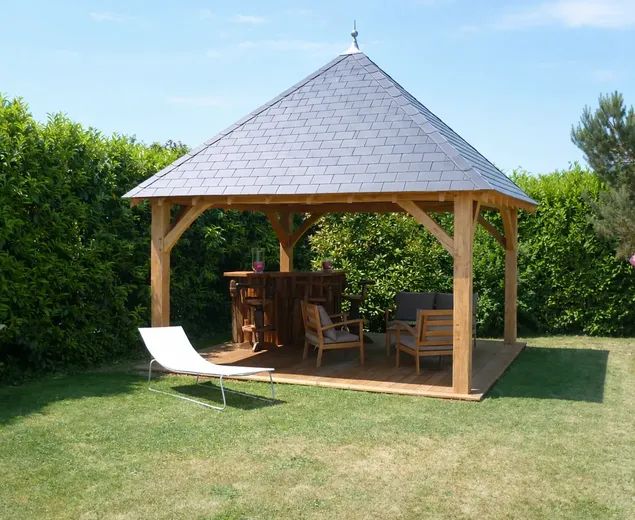 Réalisation d’un préau ou carport dans le Loir-et-Cher