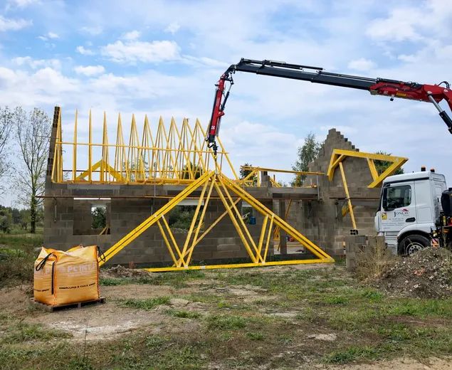 Charpente industrielle dans le Loir-et-Cher