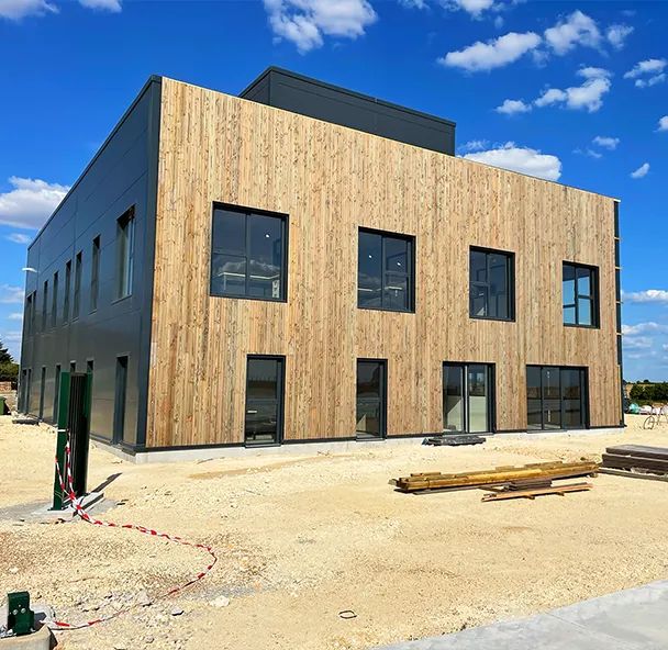 Projet bois adapté au bâti existant
