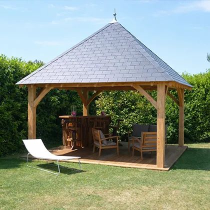 Construction d’annexe, préau ou carport en bois dans le Loir-et-Cher