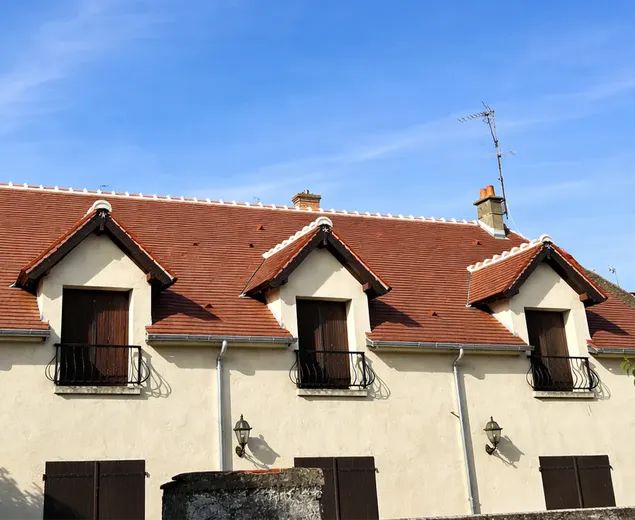 Réfection de toiture en tuiles dans le Loir-et-Cher