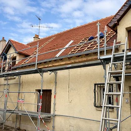 Rénovation de toiture dans le Loir-et-Cher